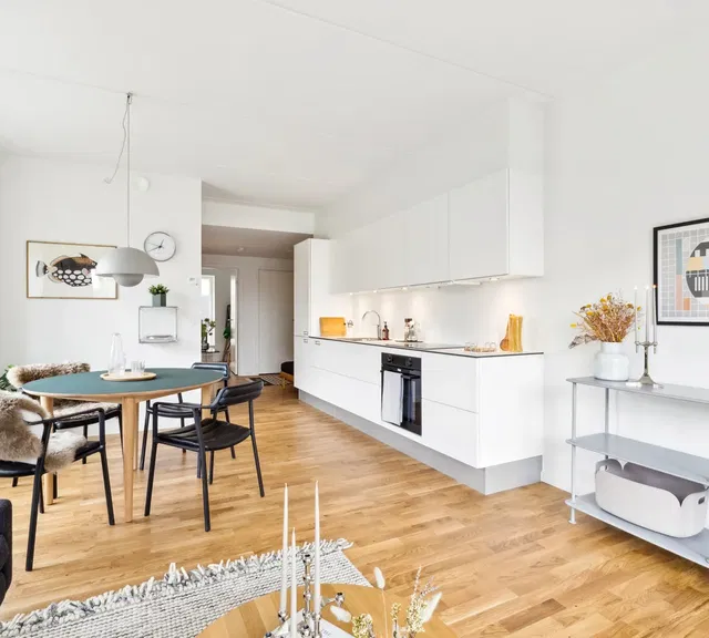 apartment Flot 3-værelses lejlighed i naturskønne Magnoliehaven