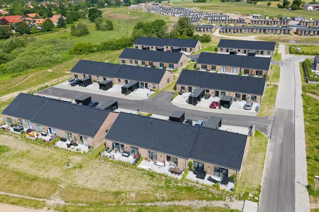 townhouse Lyst 3-værelses rækkehus i ét plan i Borup
