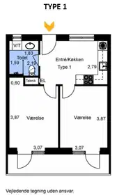 Visual presentation of the listing