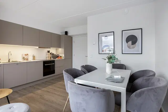 apartment Bright newly built 3-room apartment with balcony at the start of Vestbyen