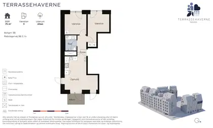 Visual presentation of the listing