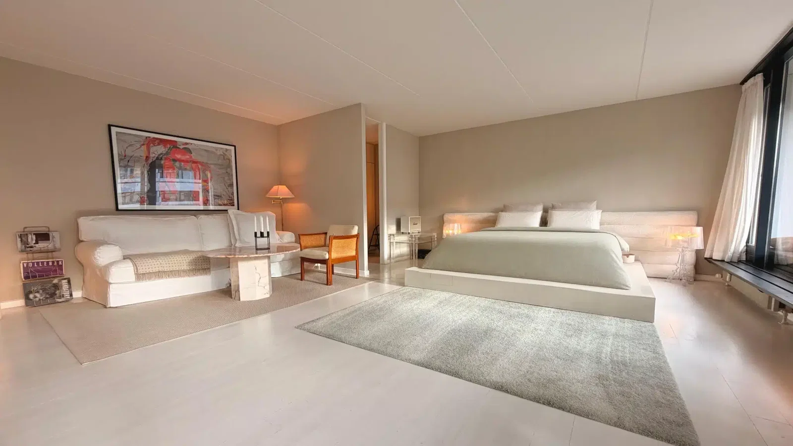 apartment Indflytningsklar, møbleret lejlighed i Charlottenlund