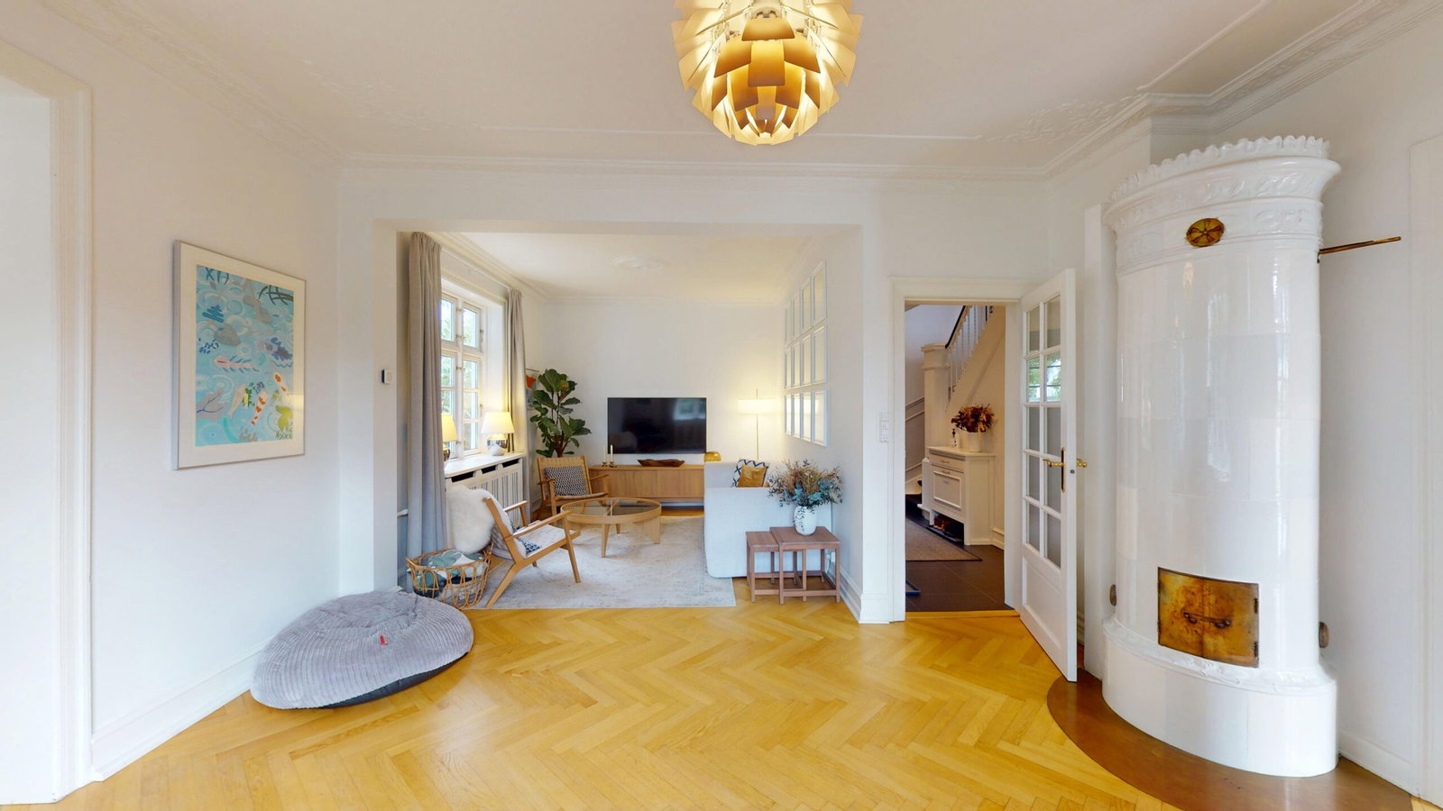 house Spacious 161 m² villa with a large garden in Gentofte