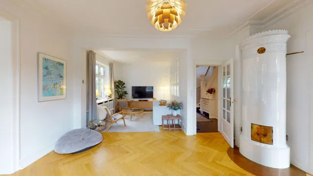 house Spacious 161 m² villa with a large garden in Gentofte