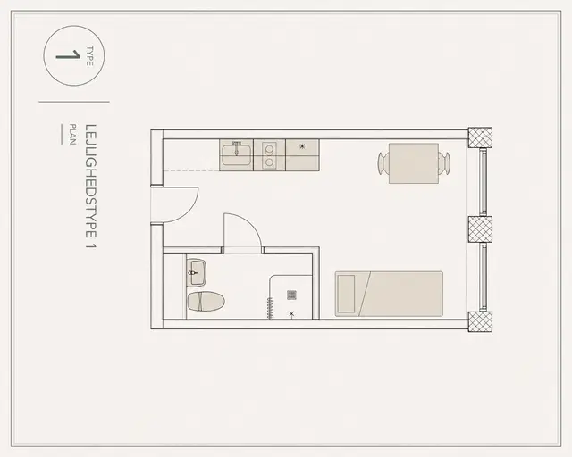 apartment Historic property with modern student apartments