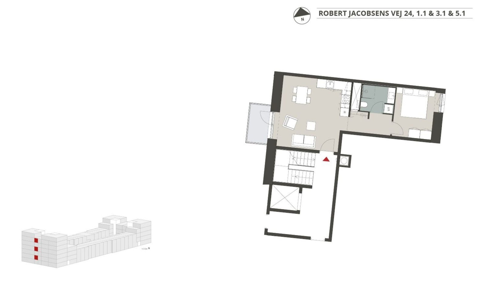 Visual presentation of the listing