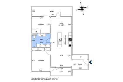 Visual presentation of the listing