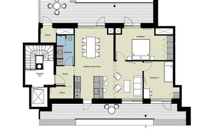 Visual presentation of the listing