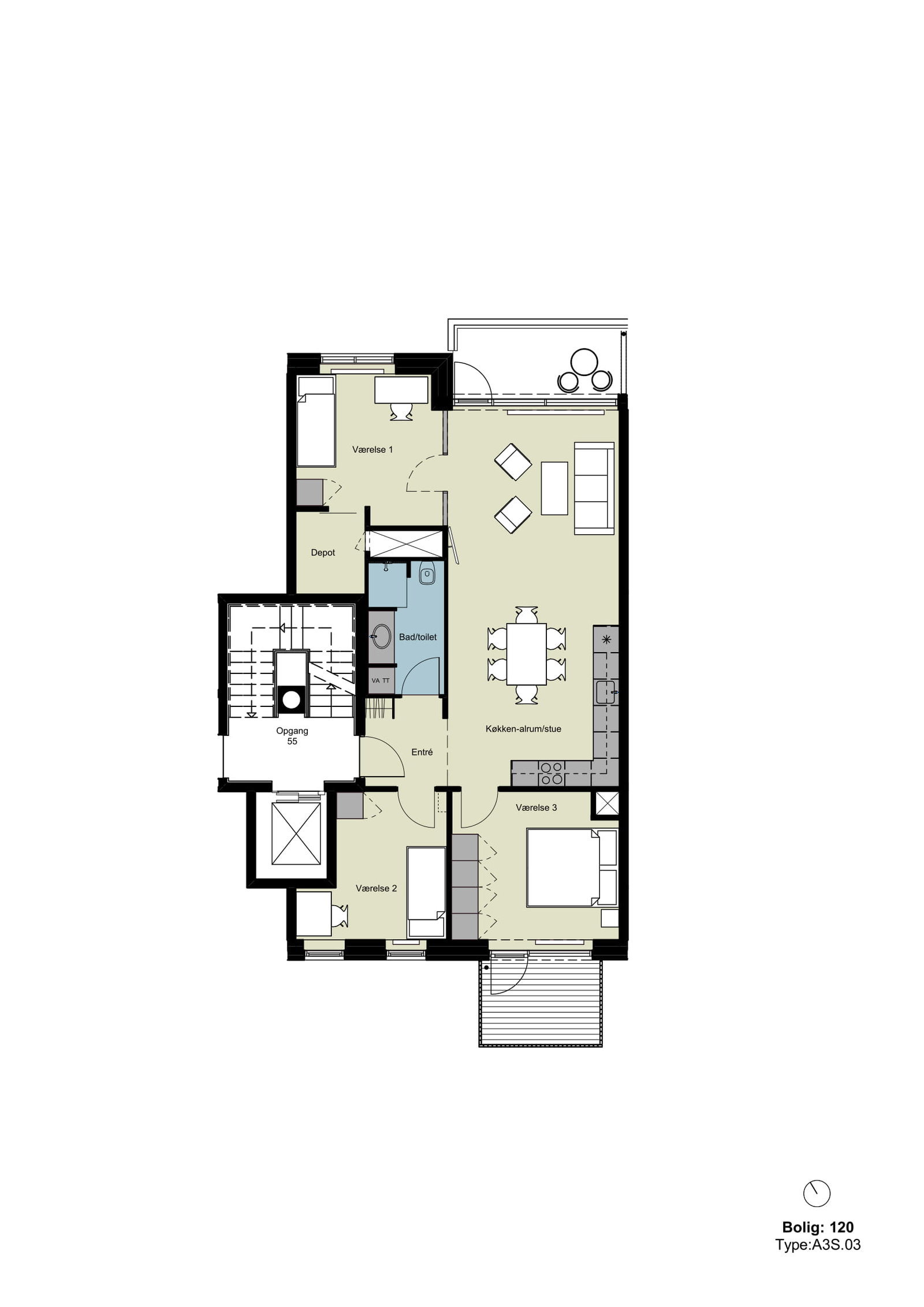 Visual presentation of the listing