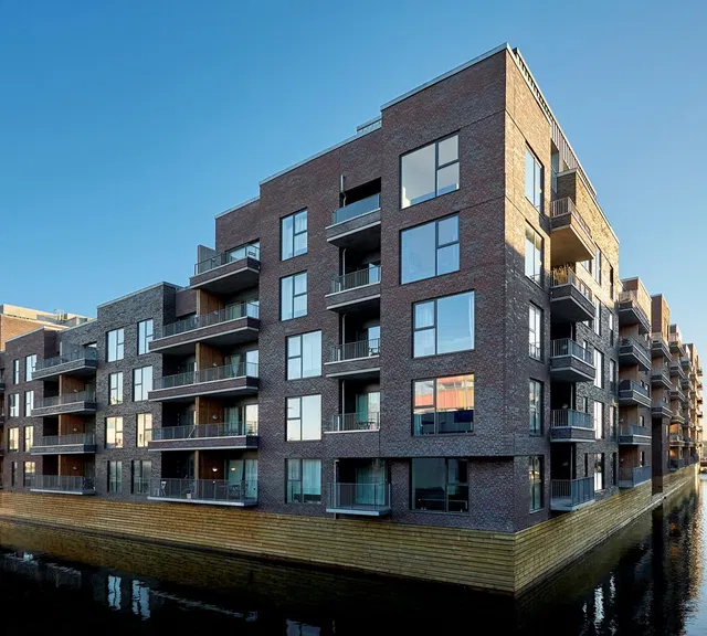 apartment Lys 3-værelses lejlighed med to tagterrasser