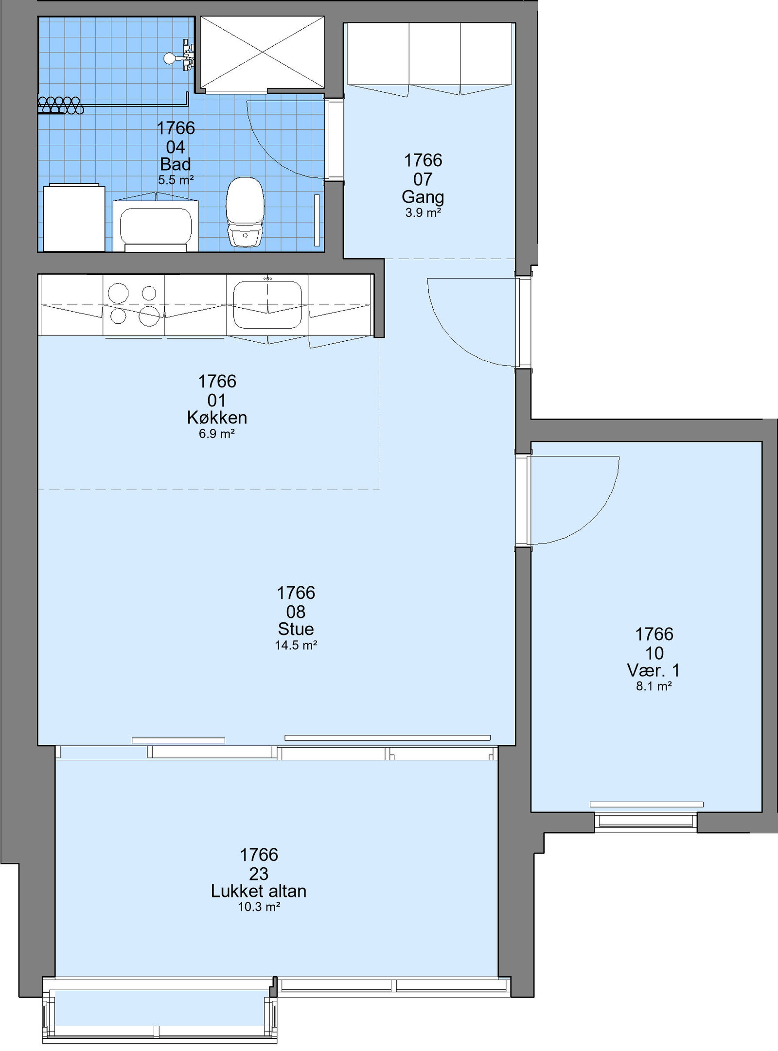 Visual presentation of the listing