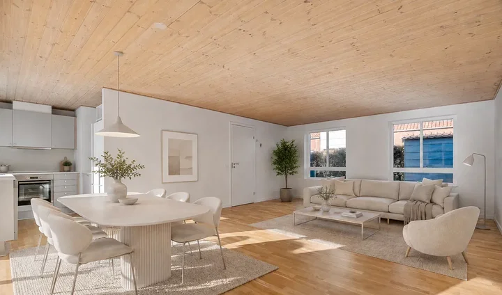 Familievenligt rækkehus med 4 værelser og 106 m² - Lærkevej, Vejen - 0