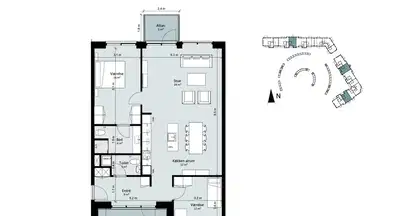 Visual presentation of the listing