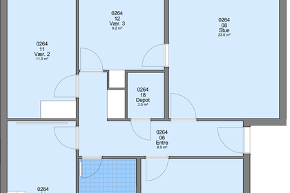 Visual presentation of the listing