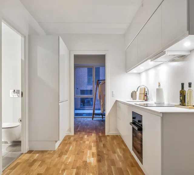apartment Newly Built 3-Room Apartment in Aarhus' Brokvarter
