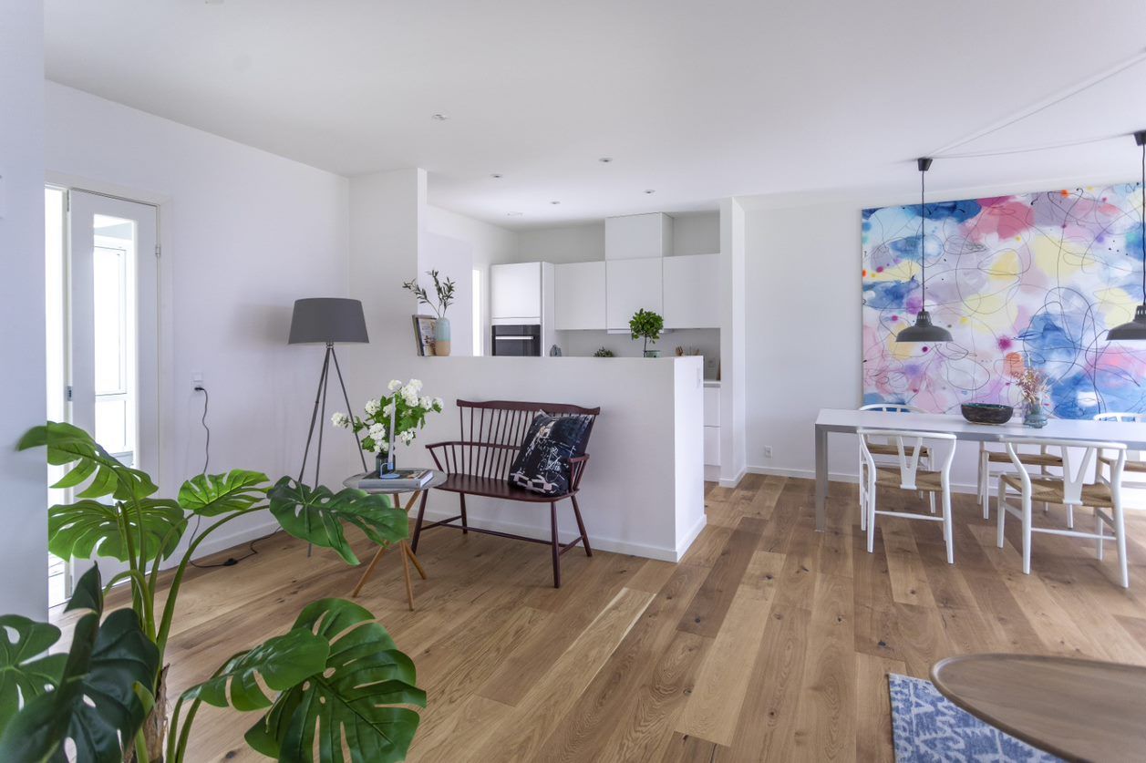 townhouse Moderne rækkehus med lys og attraktive faciliteter