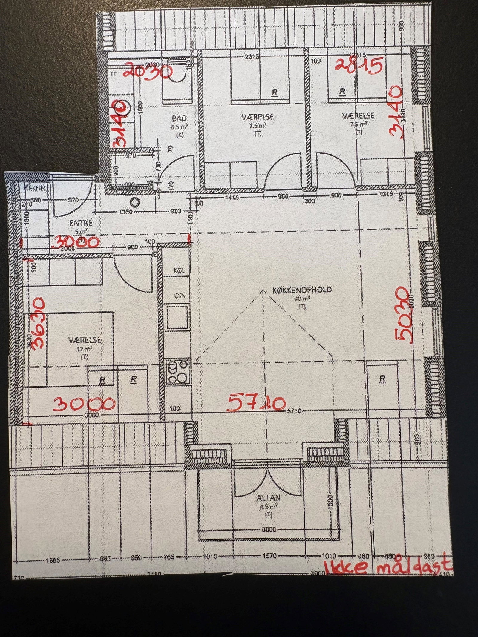 Visual presentation of the listing