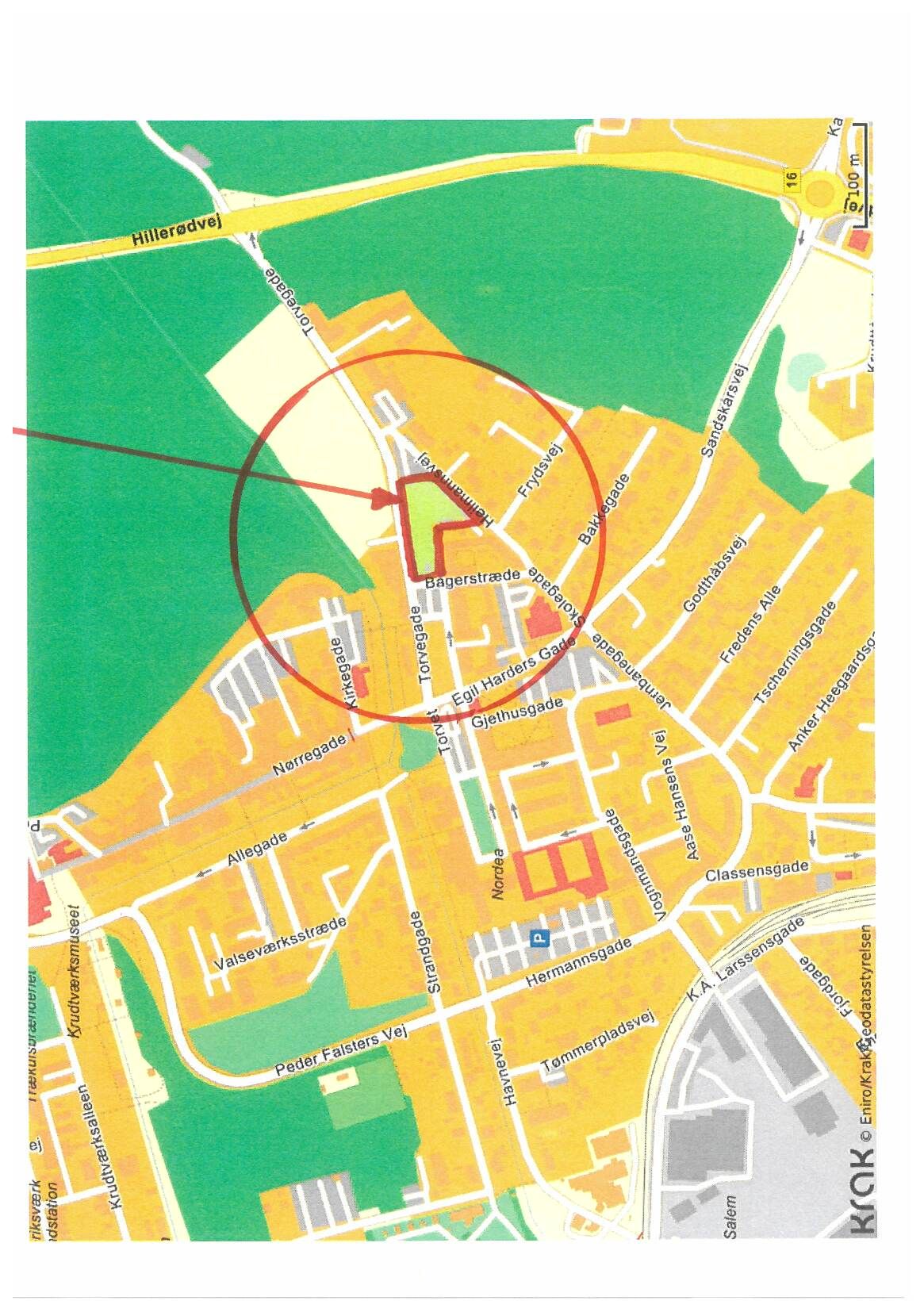 Visual presentation of the listing