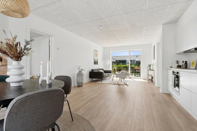 Moderne rækkehuse med terrasse i Kregme - Degnehaven, Frederiksværk - 1