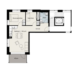 Visual presentation of the listing