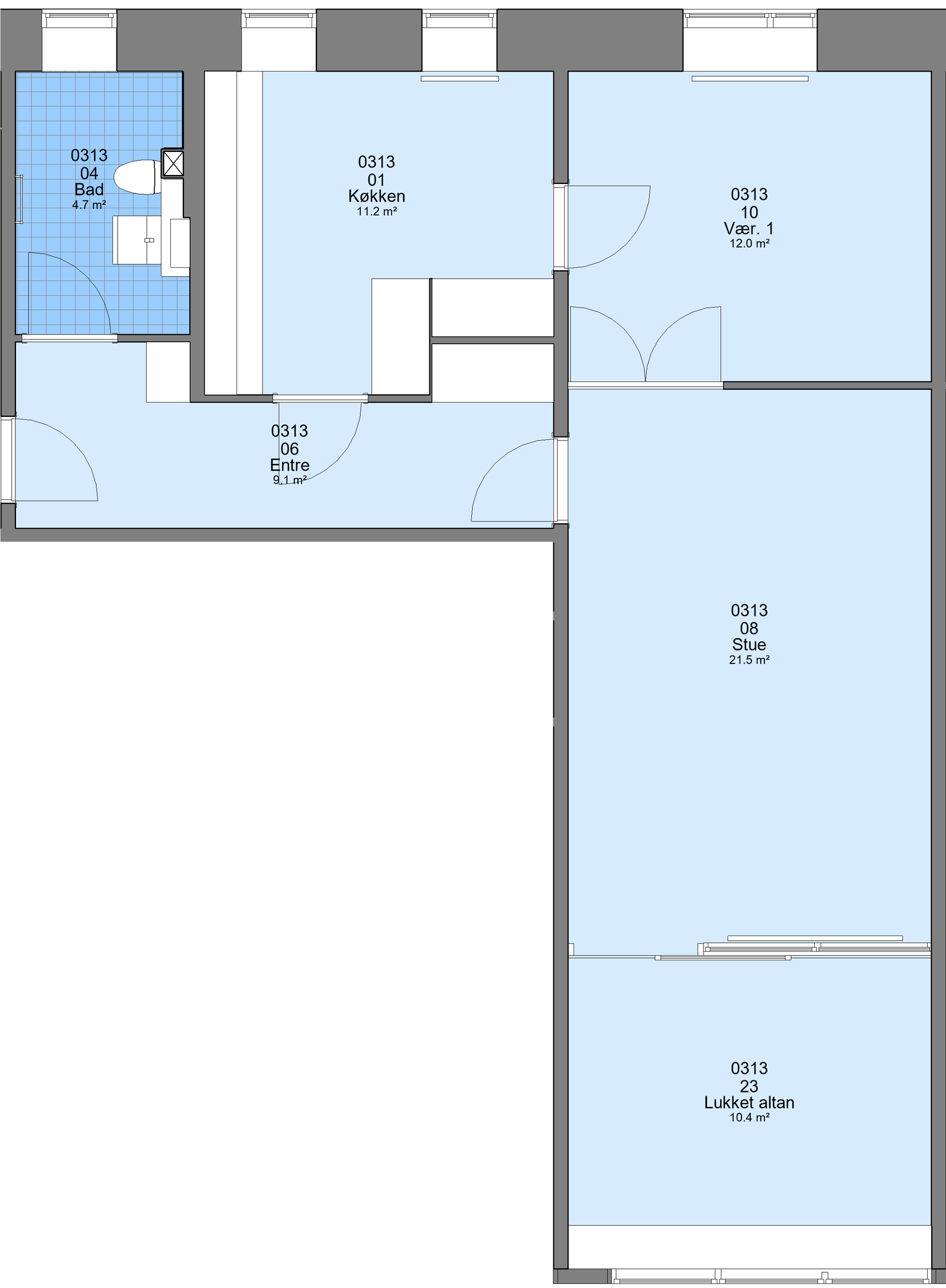 Visual presentation of the listing