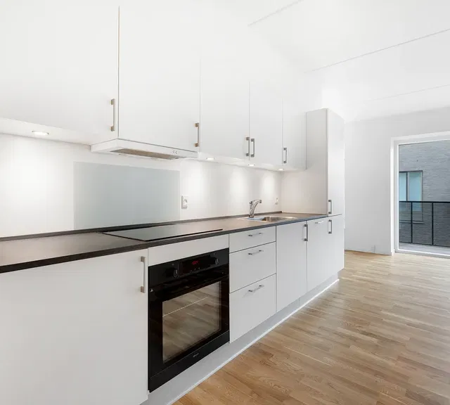 apartment 3-room apartment with balcony in quiet Gartnerbyen