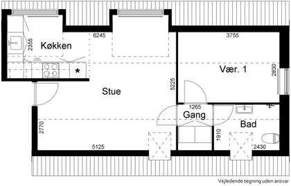 Visual presentation of the listing