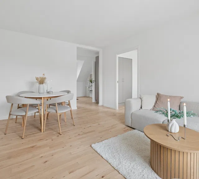 apartment Nyopført 2-værelses med terrasse og eget vaskeri