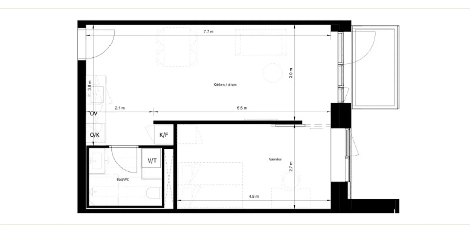 Visual presentation of the listing