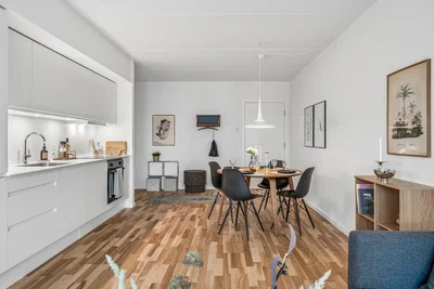 Lys 1-værelses bolig med altan i Aarhus - Thomas Koppels Gade, Aarhus C - 1