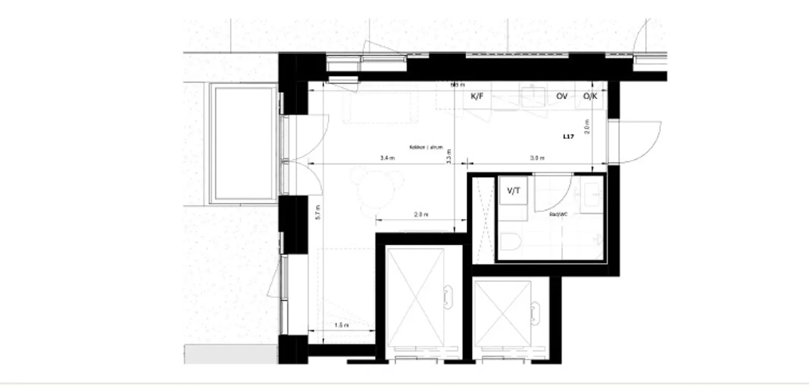 Visual presentation of the listing