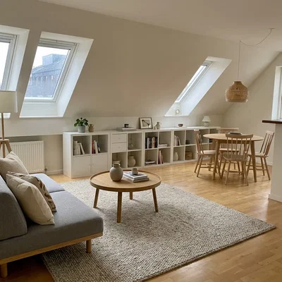 Lys 2-værelses taglejlighed på 69 m2 med stort alrum og vaskemaskine - Vendelbopladsen, Hjørring - 3