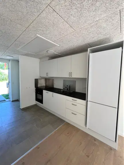 townhouse Lyst 1-værelses rækkehus med terrasse i Kjellerup