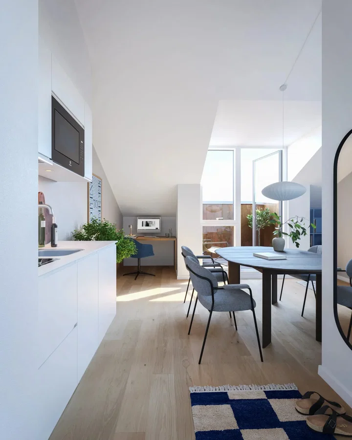 Indflytningsklar 1-værelses studio i Nordvest - Frederikssundsvej, København NV - 0