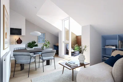Indflytningsklar 1-værelses studio i Nordvest - Frederikssundsvej, København NV - 1