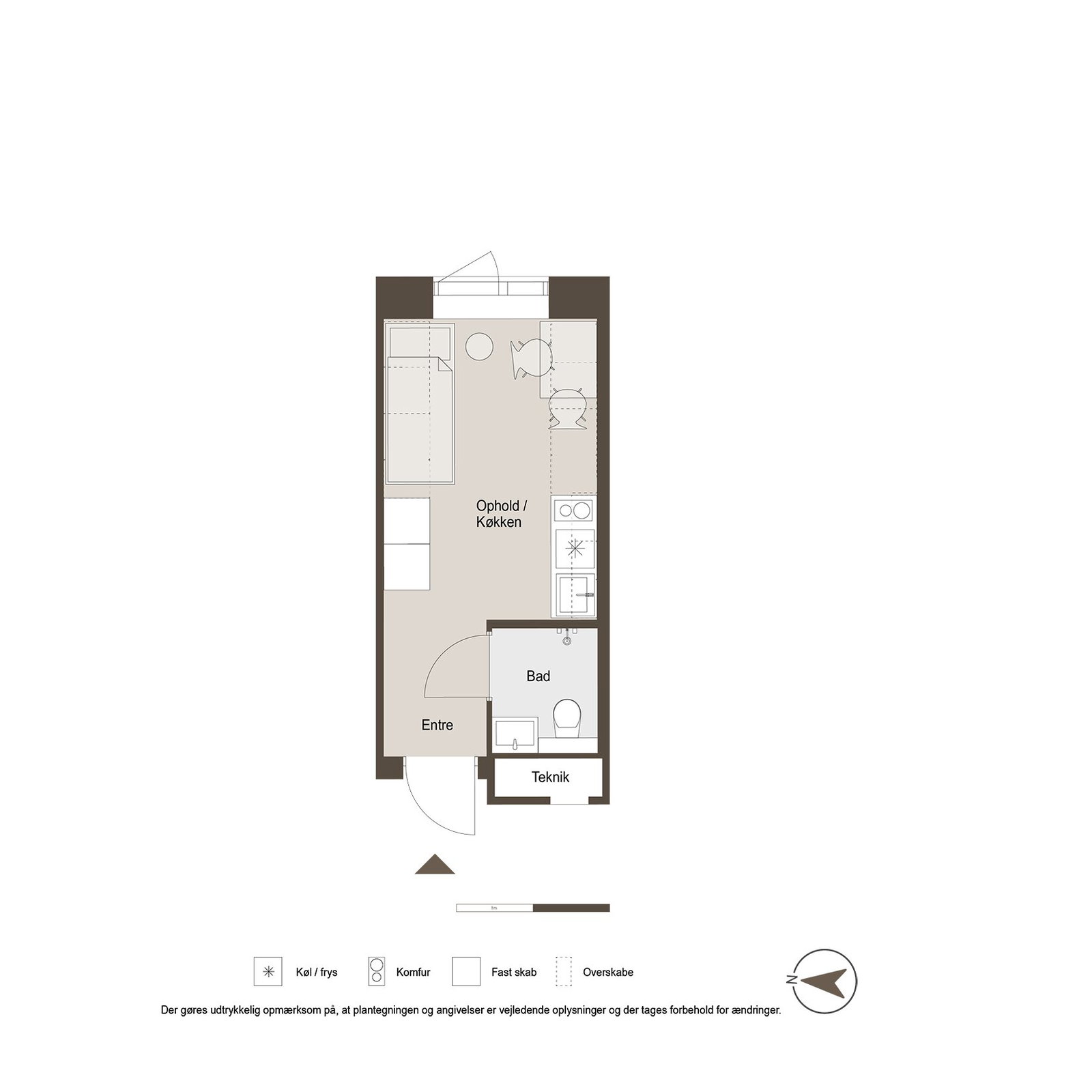 Visual presentation of the listing