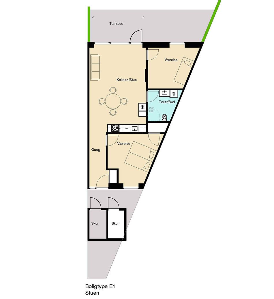 Visual presentation of the listing