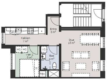 Visual presentation of the listing