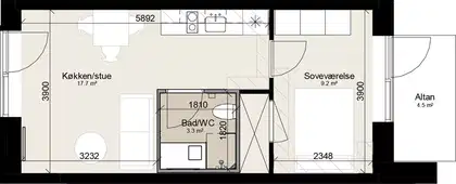 Visual presentation of the listing