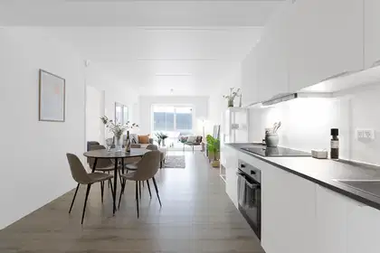 Visual presentation of the listing