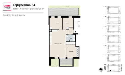 Visual presentation of the listing