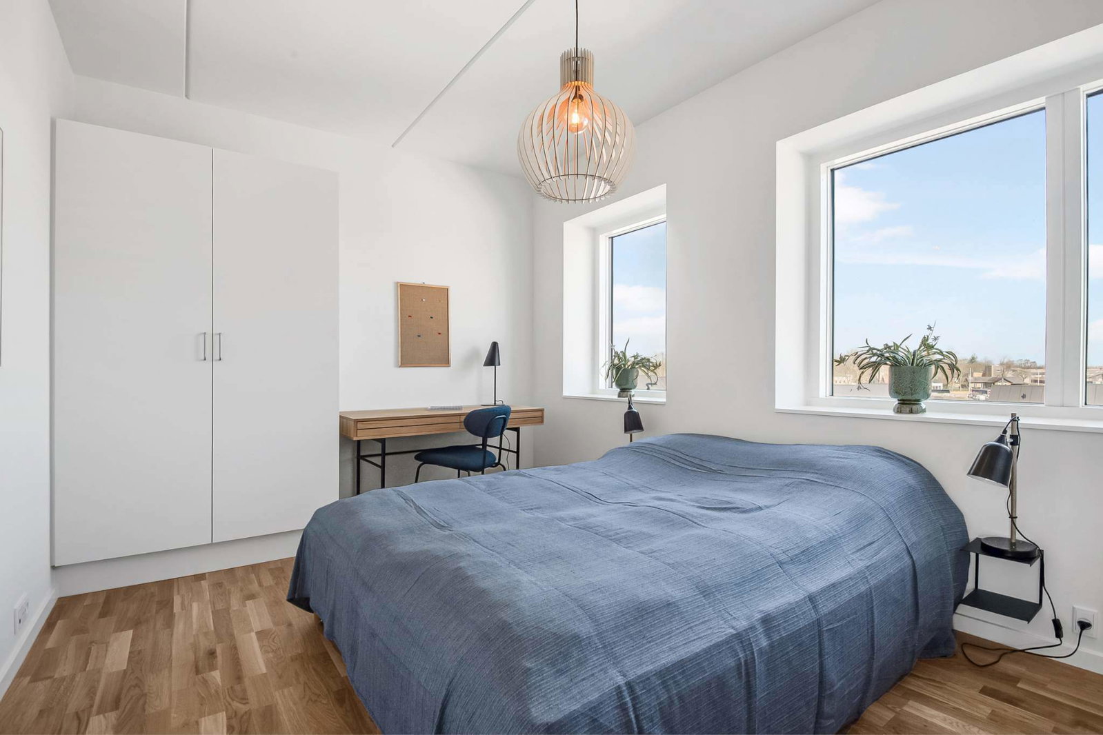 apartment Lys 4-værelses lejlighed med terrasse og natur tæt på