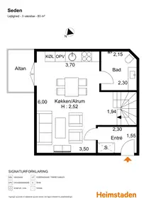 Visual presentation of the listing