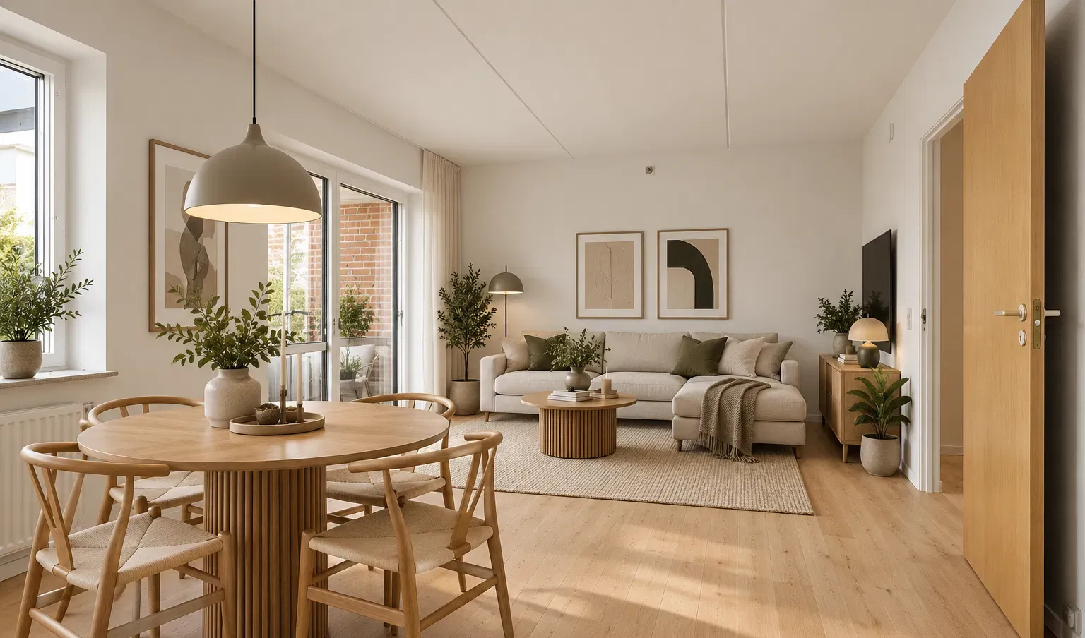 apartment Lys 2-værelses bolig på 71 m² i Horsens