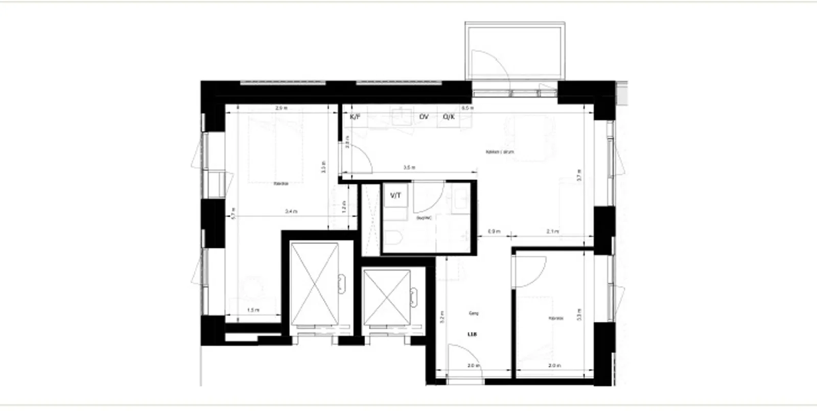 Visual presentation of the listing