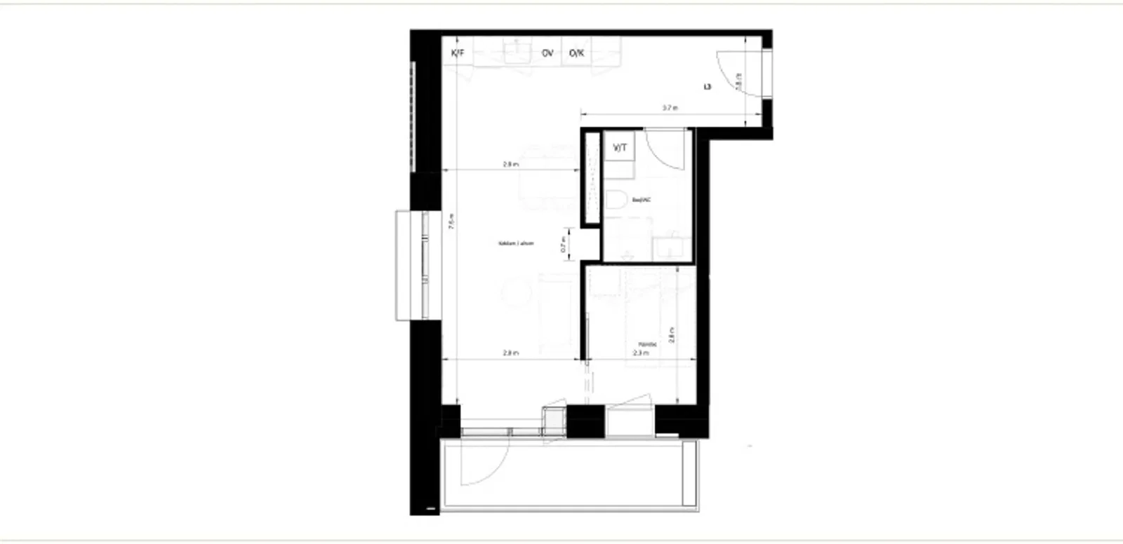 Visual presentation of the listing