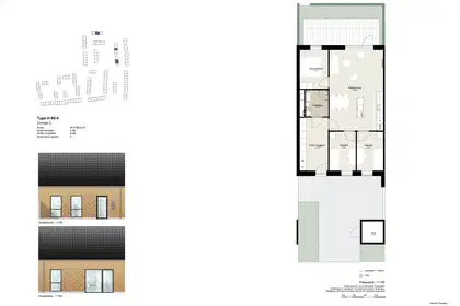 Visual presentation of the listing
