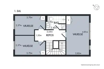 Visual presentation of the listing