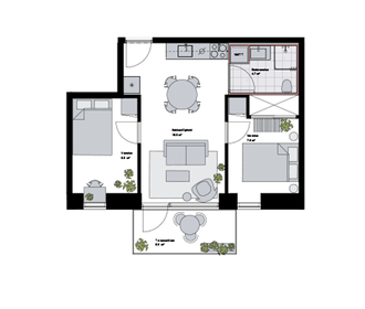 Visual presentation of the listing
