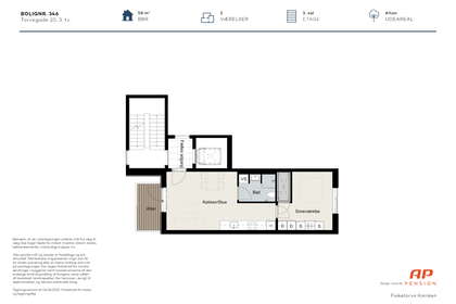Visual presentation of the listing